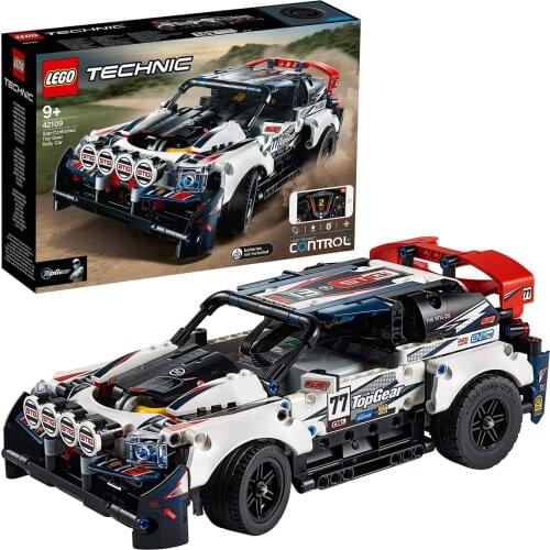 LEGO Technic App-Controlled Top Gear Rally Car Racing Game Build Set 42109 (463 Pieces)