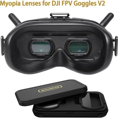 DJI FPV Corrective Lenses Myopia Nearsighted Glasses Aspherical Resin Lenses Accessories for DJI FPV Goggles V2