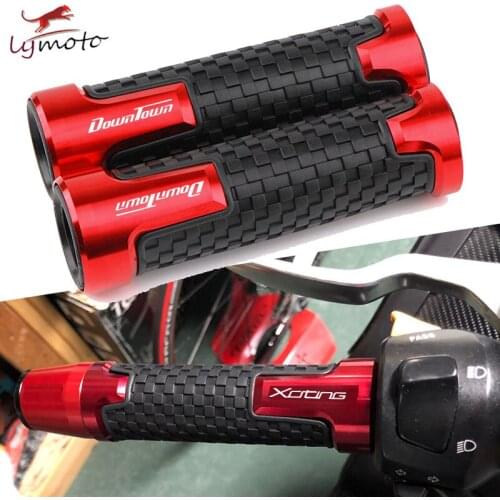 New Motorcycle Handle Grips Racing Handlebar Grip For KYMCO DownTown 350 300i Xciting 250 CK250T 300 CK300T 400 500RI S400 K-XCT