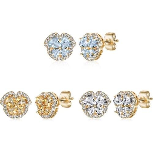 New Arrival Gold Color Earrings for Women Low Price Wholesale Hyperbole Design Handmade