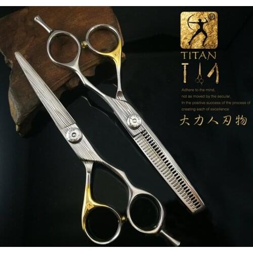 Hair scissors damascus hairdressing scissors salon tools