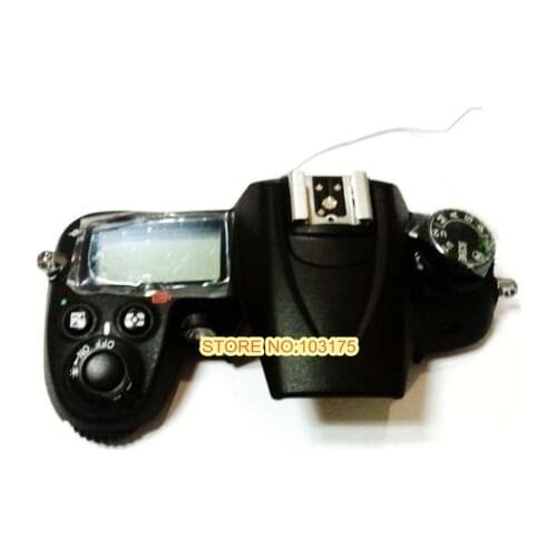 Original Top Cover Head Shell Assembly with Flash Board Top LCD Repair Part For Nikon D7000 Camera