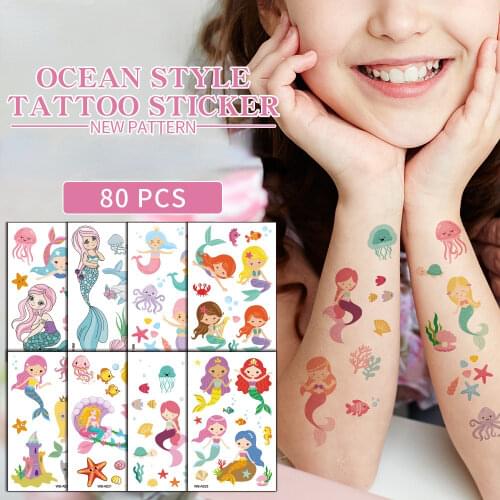 Petal Scin Waterproof Tattoos