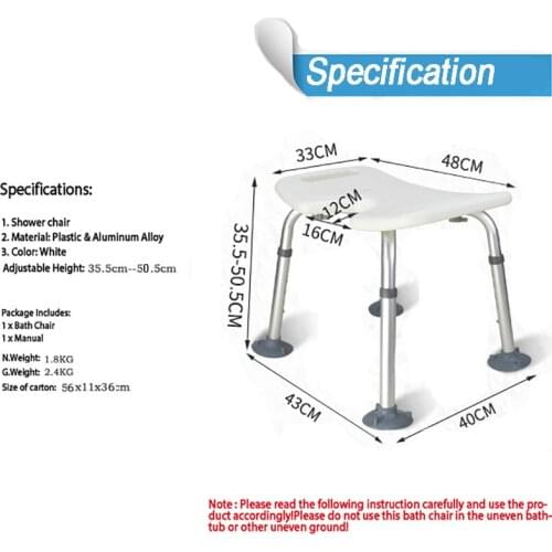 Toilet stool bathroom stool squat toilet squatting toilet stool bathroom toilet stool shower chairs7-speed adjustment