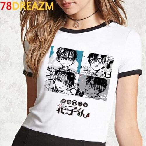 Toilet Bound Hanako Kun tshirt t shirt female plus size vintage grunge 2021 kawaii top tees t shirt harajuku couple clothes