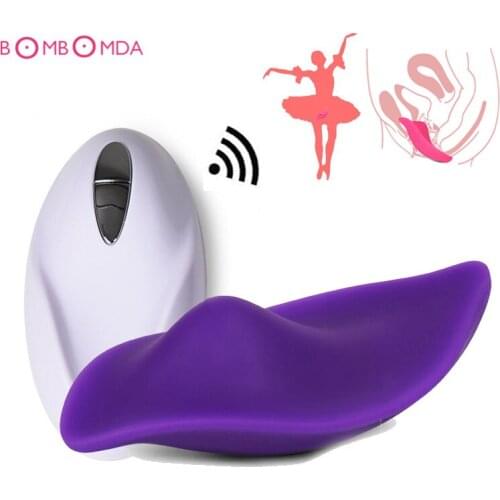 Women Wireless Remote 12 Speed Charging Invisible Vibrator Panties Vagina Massager Female Masturbation G-spot Wearable Vibrators