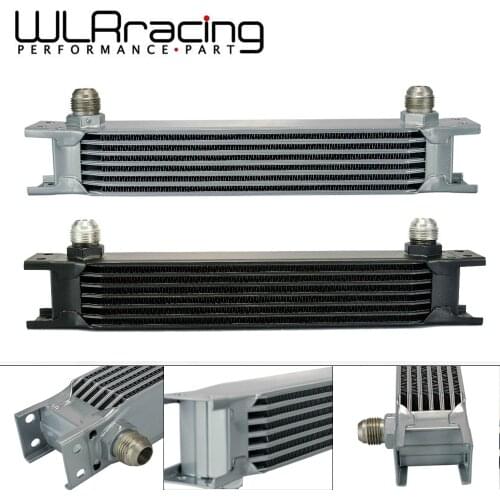 WLR RACING - British type Aluminum Universal Engine transmission oil cooler 7 rows WLR7007