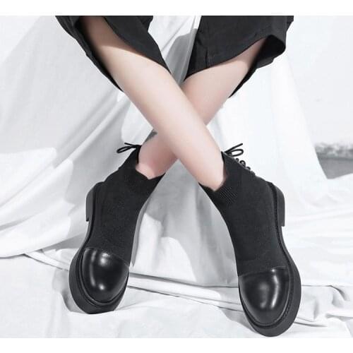 Women boots ankle boots for women winter boots women Martin boots ins British wind boots spring and autumn single boots