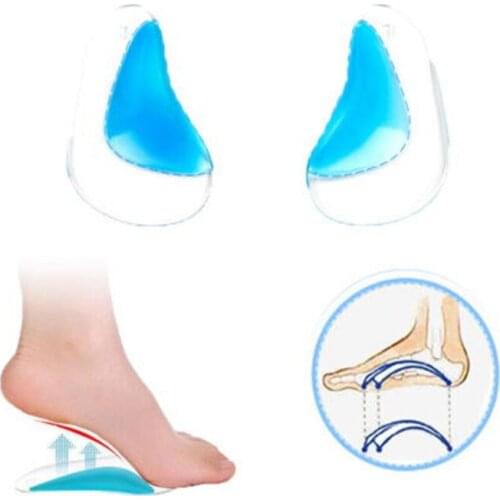 1 Pair Professional Orthopedic Foot Ort ic Arch Support Insole Flat Foot Flatfoot Corrector Shoe Cushion Insert Foot Care Tool