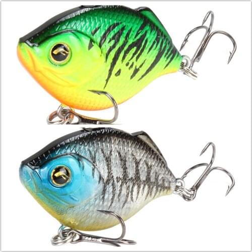 1PCS Sinking VIB Winter Fishing Lure 45mm/8.5g Bionic Vibration Artificial Japan Hard Bait Hooks Fish Wobbler Tackle Crankbait