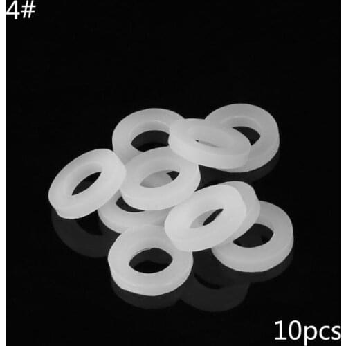10pcs Bellows Pipe Seal Rings Hose Washers Water Silicone Gasket 1/2" 3/4" 1"