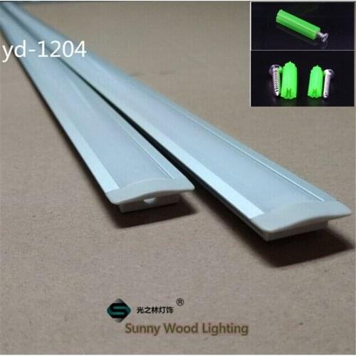 10pcs/lot 40inch 1m led bar light housing,embedded led aluminium profile for 12mm pcb ,led inground,built in stair bar light