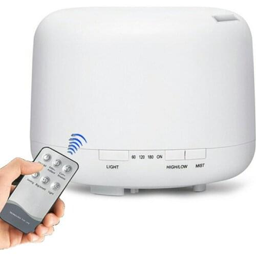 500ml Household Humidifier Aroma Diffuser Ultrasonic Household Mute Air Purifying Humidifier Aroma Smoker