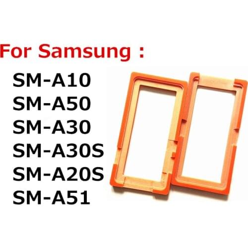 6pcs/Lot Glue LCD Alignment Mould Mold Holder For Samsung Galaxy A10 A30 A50 A20S A30S A51
