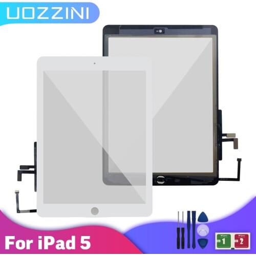 AAA+++ For iPad 5 A1474 A1475 A1476 Outer LCD Touch Screen Digitizer Front Glass Panel Replacement For ipad 5 Touch