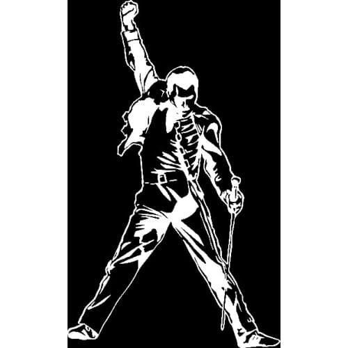 Personality Car Sticker Freddie Mercury Vinyl Rock Classic Accessories PVC Decal for Seat Ibiza Passat Golf 7,16cm*10cm