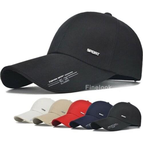 2020 Fashion Men Solid Color Baseball Cap Adjustable Snapback Plain Trucker Funky Sport Hip-hop Hat White Black Red Blue
