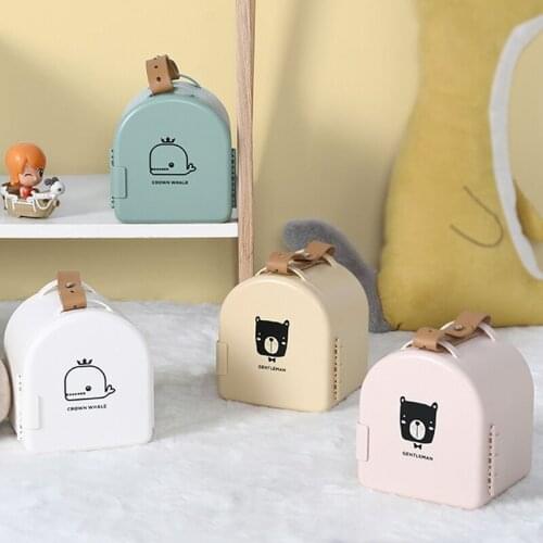 LazyChild Childrens Toys Snacks Organize Storage Carrying Childrens Toys Home Portable Toy Storage Box Sundries Storage