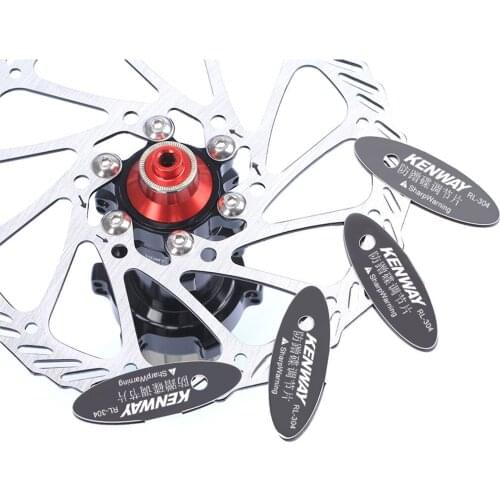 MTB Disc Brake Pads Adjusting Tool Bicycle Pads Mounting Assistant Brake Pads Rotor Alignment Tools Spacer Bike Repair Kit