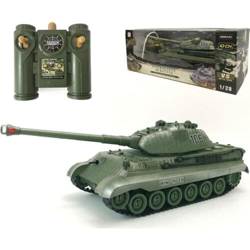 King Tiger Tank 99805 Rc King Tiger With Sound And Light, 2.4GHz 9 CH King Tiger Tank Kit Rc Best Christmas Toys For Children