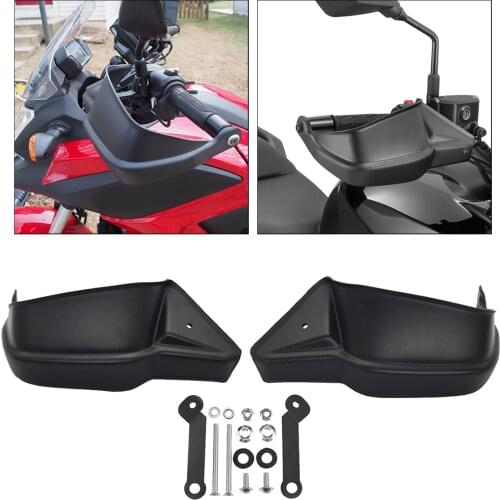 Set of 2 Handlebar Hand Guard for Honda NC700X NC750 X DCT 2012-2020 Black