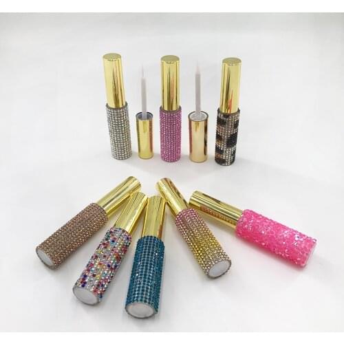 New Rhinestone 1 Pcs Lash Glue 5ML White Black Eyelash Adhesive for Makeup Waterproof Eyelash Glue