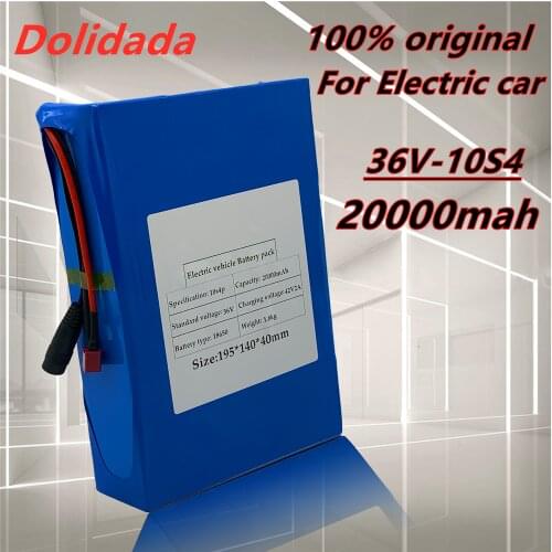 New style 36V battery 10s4p 20000mah 18650 Li ion battery pack is suitable for eBike electric vehicles bicycles and motorcycles