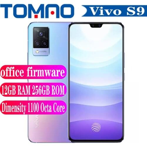 New Vivo S9 5G SmartPhone 90Hz 8GB 12GB RAM 128GB 256GB ROM Dimensity 1100 4000mAh Battery 33W Android 11 AMOLED NFC Google play