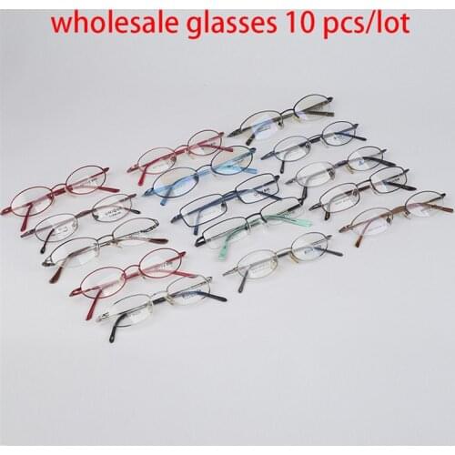 Cubojue Wholesale Eyeglasses Frame Men Women Sale in Bulk Lot 10 Pcs Glasses for Optic Lens