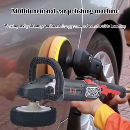 Car polishing machine waxing machine / household floor marble polishing car beauty scratch repair machine / 220V car coating