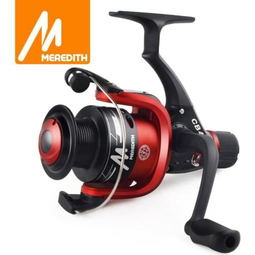 Meredith CB40 highly cost effective For Beginner Lure Fisher 1BB Ratio 5.2:1 Cheap Plastic Spool Spinning Fishing Reel