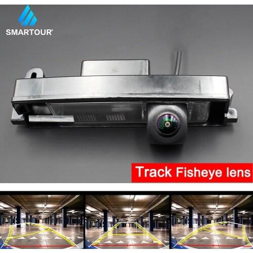 Smartour Fisheye Track CCD Rear Camera Special Car Rear View Reverse Parking Backup Camera For Chery Tiggo /For Toyota RAV4