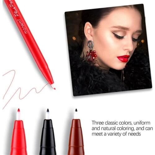 Tattoo Accesories Surgical Skin Marker Eyebrow Pen Tattoo for Lip Eyebrown Makeup Microblading Positioning Tool