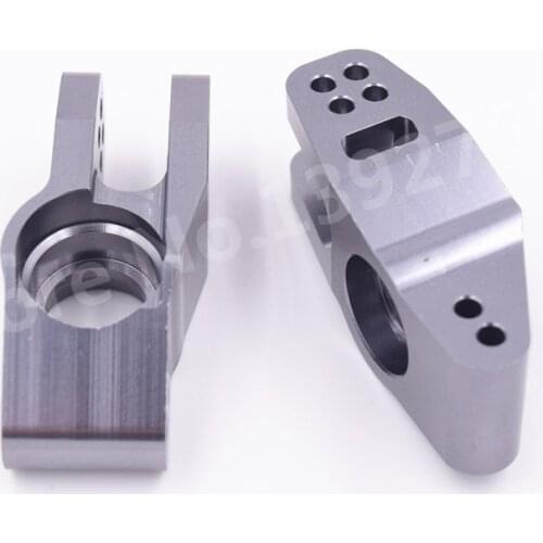 2Pcs Hobao RC Car Aluminum Alloy OP Upgrad Spare Parts Rear Hub Carrier( L/R ) CNC For 1/8 Scale Models RC VS Remote Control Car