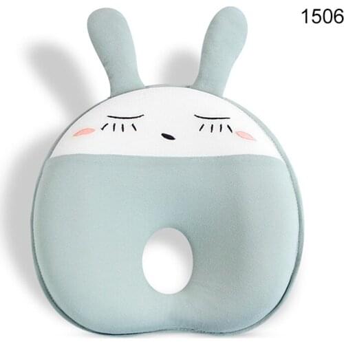 Baby Pillow for Newborn Breathable Cotton Protection for Anti Flat Head Soft Baby Head Shaping Pillow Super Cute UD88