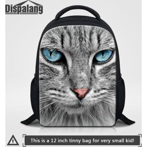 Dispalang Design 12 Inch Children School Bags Small Animal Printing Mini Backpacks For Kindergarten Travel Bag Baby Rucksacks