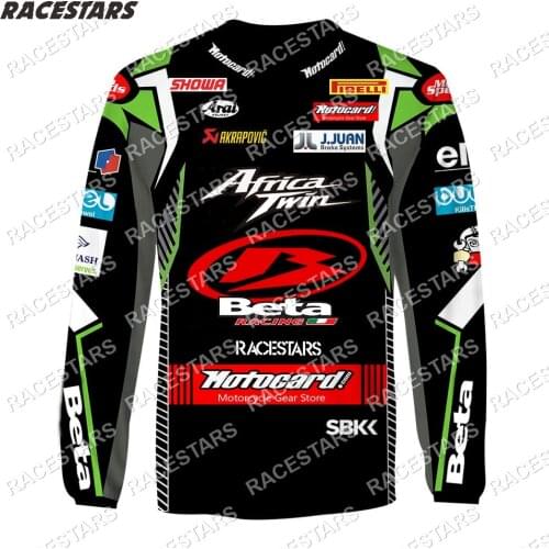 Cycling MTB 3/4 Sleeve Mens Downhill Jerseys Mountain Bike Shirts Offroad DH Motorcycle Jersey Motocross Sportwear BMX Clothing