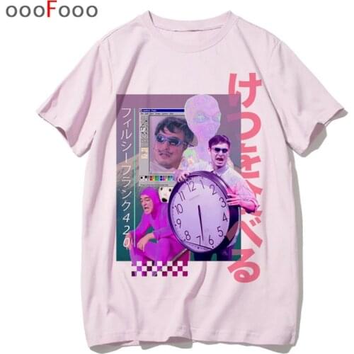 Vaporwave T Shirt Fashion Harajuk Sad Girl Retro Anime Men tshirt Japanese aesthetic male/women Tops t-shirt Tee Shirt sexy