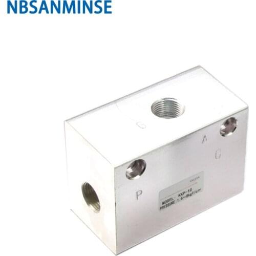KKP Quick Exhaust Valve 1/8 1/4 3/8 1/2 3/4 1 1-1/4 1-1/2 2 Pneumatic Mechanical Valve Aluminum Air Valve NBSANMINSE