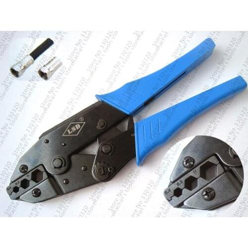 LS-457 coaxial crimping tools for crimping coax cable connectors RG6, RG58, RG11