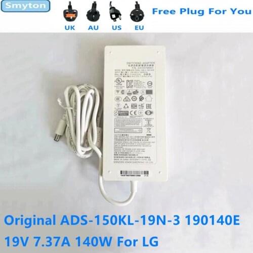 Original ADS-150KL-19N-3 190140E 19V 7.37A LCAP31 A16-140P1A AC Switching Adapter For LG 34UC97 MONITOR Power Supply Charger