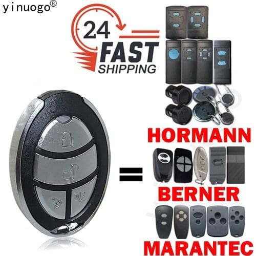Remote Garage HORMANN HSM2 HSM4 HSE2 HS1 HS2 HS4 868 Remote Control Marantec Digital D302 D382 Gate Opener BERNER BHS121 868MHz