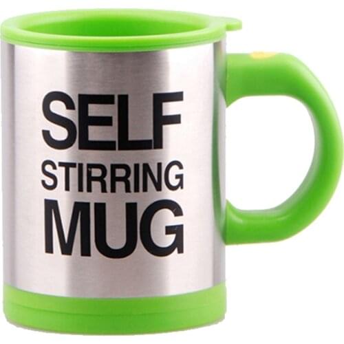 Self Mixing Mug Thermos Cup Self Stirring Mug Green 2021