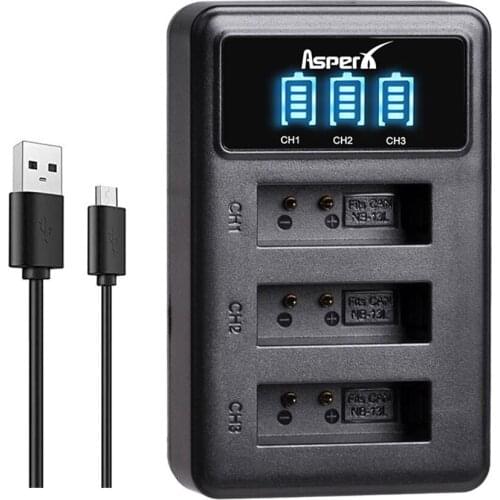 NB 13L NB-13L NB13L Battery Charger for Canon G1 X Mark III, G5 X, G5 X Mark II, G7 X Mark II, G9 X, G9 X Mark II, SX620 HS