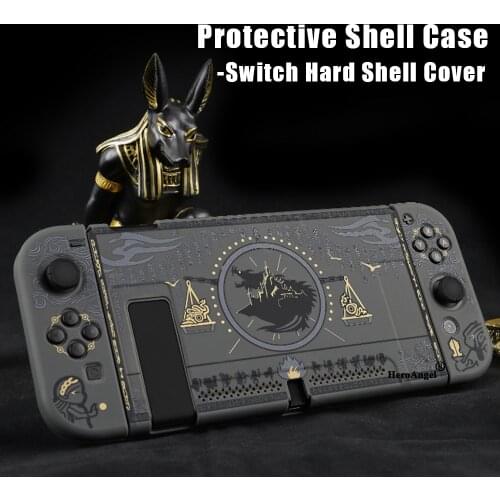 For NS Switch joycon Shell Protective Hard PC Case Console Black Cute Cover Back Grip Shell For Nintendos Switch NS NX Skin Case
