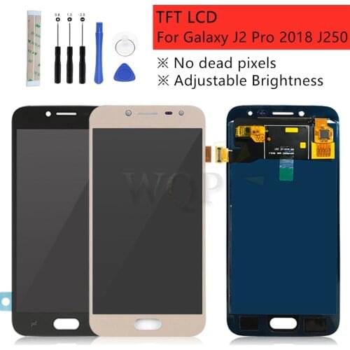 LCD Display For Samsung Galaxy J2 Pro 2018 J250 SM-J250 Touch Screen Digitizer Assembly For Samsung j2Pro J250F LCD Display