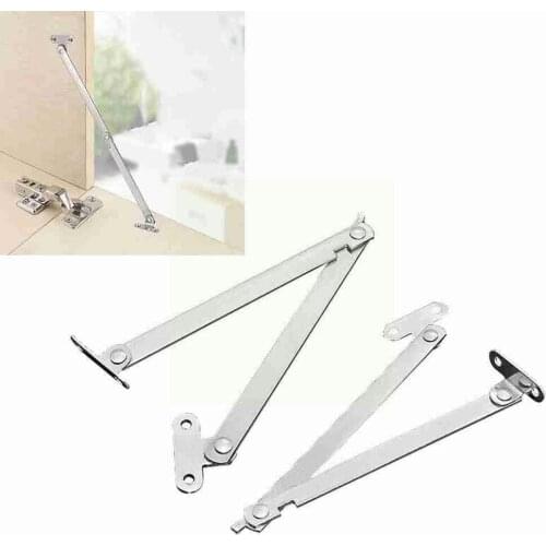 2PCS Steel Two-fold Trolley Home Decoration DIY Wardrobe Door Folding Trolley Activity P4A5