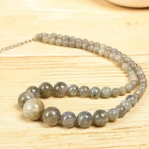 Noble and cool grey Flash stone jewelry necklace, Can D I Y Handmade Necklace