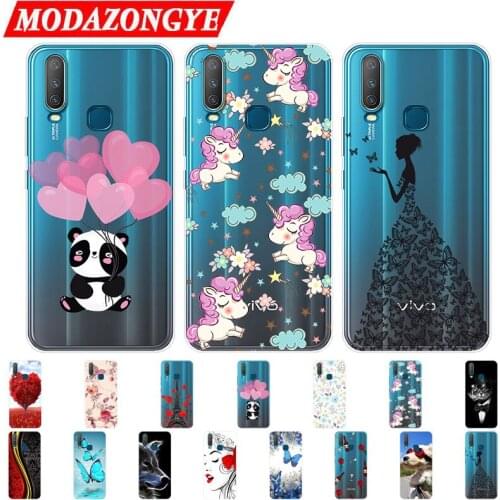 VIVO Y15 Case Silicone TPU Back Cover For VIVO Y12 Soft Phone Case On VIVO Y12 Y 12 15 VIVOY12 VIVOY15 Case