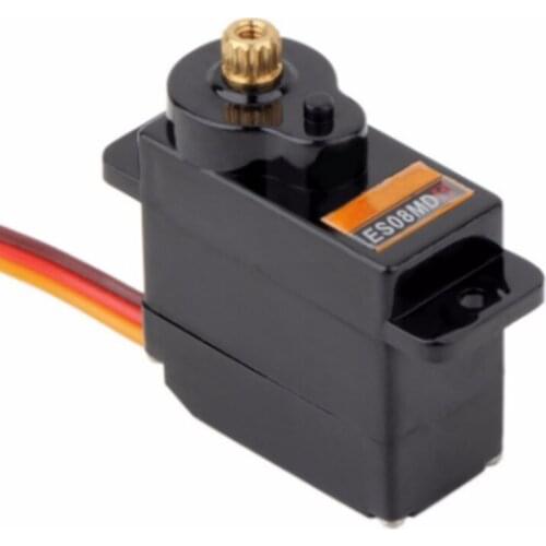 Digital Metal Gear Servo Digital Servo Metal Gear RC Servo Low Power Consumption EMAX ES08MDII for All 450 Class Helicopters
